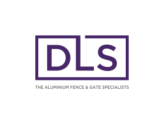 DLS [tagline: The aluminium fence & gate specialists] logo design by oke2angconcept