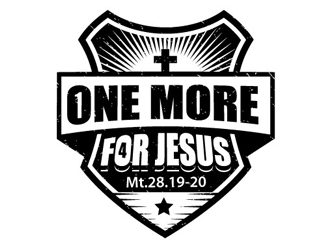 One More For Jesus or 1 More 4 Jesus logo design by logoguy
