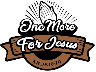 One More For Jesus or 1 More 4 Jesus logo design by romano