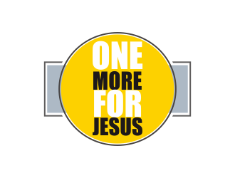 One More For Jesus or 1 More 4 Jesus logo design by Greenlight