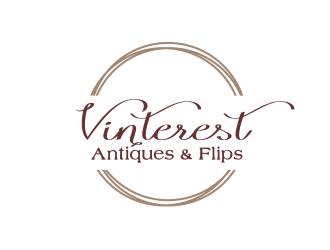 Vinterest Antiques & Flips, LLC logo design by serprimero
