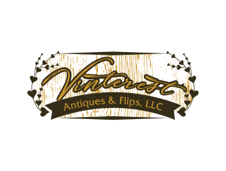 Vinterest Antiques & Flips, LLC logo design by ROSHTEIN