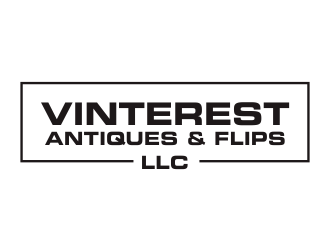 Vinterest Antiques & Flips, LLC logo design by Greenlight