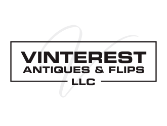 Vinterest Antiques & Flips, LLC logo design by Greenlight