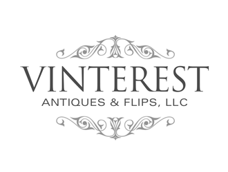 Vinterest Antiques & Flips, LLC logo design by kunejo