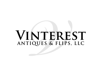 Vinterest Antiques & Flips, LLC logo design by lexipej