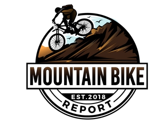 Mountain Bike Report logo design by DreamLogoDesign