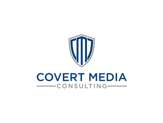 Covert Media Consulting logo design by mbamboex