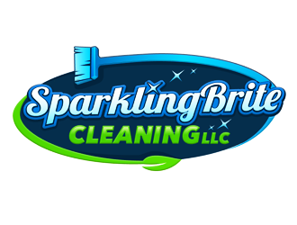 Sparkling Brite Cleaning LLC logo design by megalogos