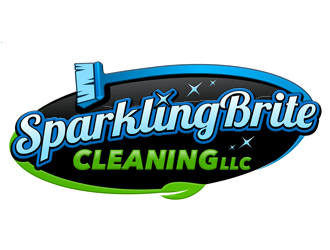 Sparkling Brite Cleaning LLC logo design by megalogos