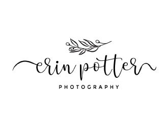 Erin Potter Photography logo design by Boomstudioz