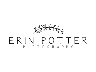 Erin Potter Photography logo design by daanDesign