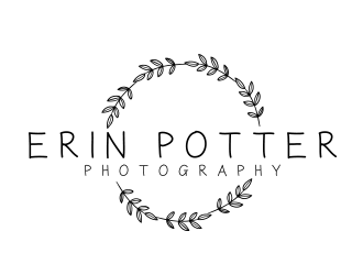 Erin Potter Photography logo design by daanDesign