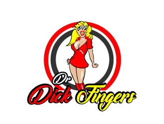 DDF Dr Dick Fingers logo design by samuraiXcreations