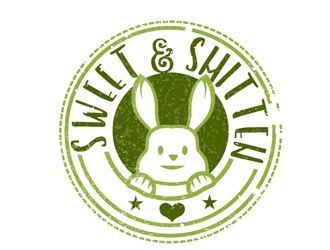 Sweet & Smitten logo design by DreamLogoDesign