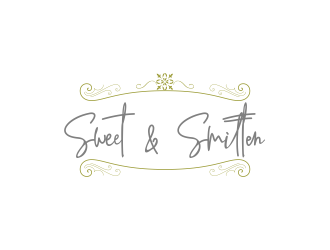 Sweet & Smitten logo design by ROSHTEIN