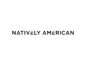 Natively American logo design by johana