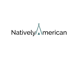 Natively American logo design by johana