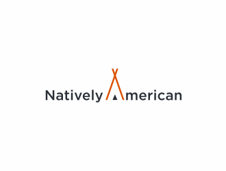 Natively American logo design by ammad