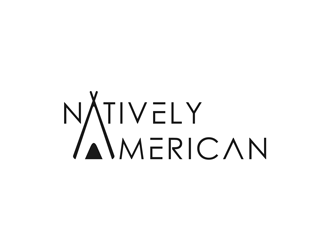 Natively American logo design by alby