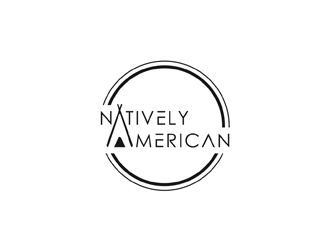 Natively American logo design by alby