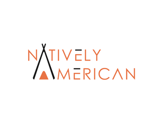 Natively American logo design by alby