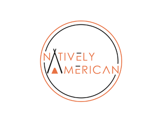 Natively American logo design by alby