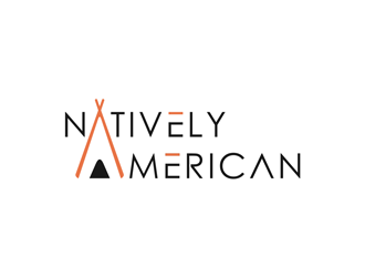 Natively American logo design by alby