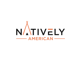 Natively American logo design by alby