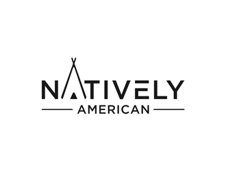 Natively American logo design by alby