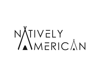 Natively American logo design by alby