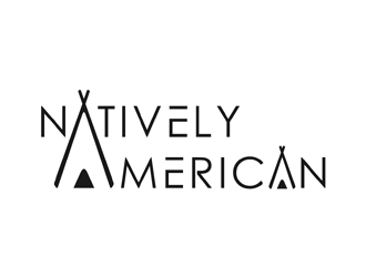 Natively American logo design by alby