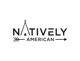 Natively American logo design by alby