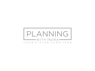 Planning with Indra, your vision come true logo design by RIANW