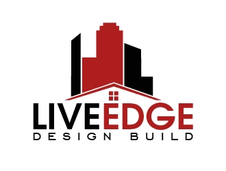 Live Edge Design Build logo design by shravya
