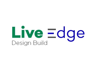 Live Edge Design Build logo design by N1one
