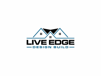 Live Edge Design Build logo design by eagerly