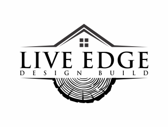 Live Edge Design Build logo design by jm77788