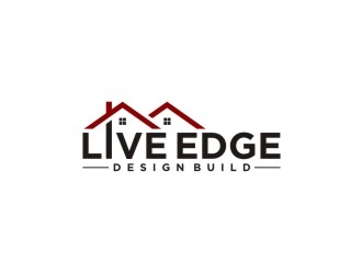Live Edge Design Build logo design by agil