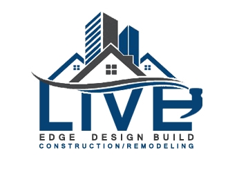 Live Edge Design Build logo design by nikkl