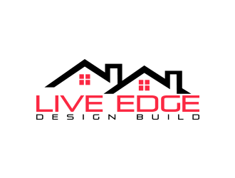 Live Edge Design Build logo design by daanDesign