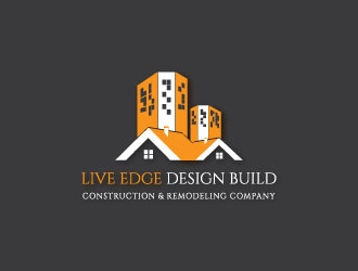 Live Edge Design Build logo design by AYATA