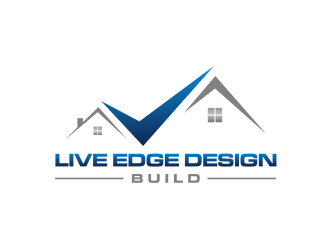 Live Edge Design Build logo design by aflah