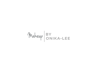 Makeup by Onika-lee logo design by bricton