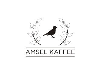 Amsel Kaffee logo design by mbamboex