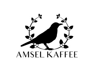 Amsel Kaffee logo design by Bunny_designs