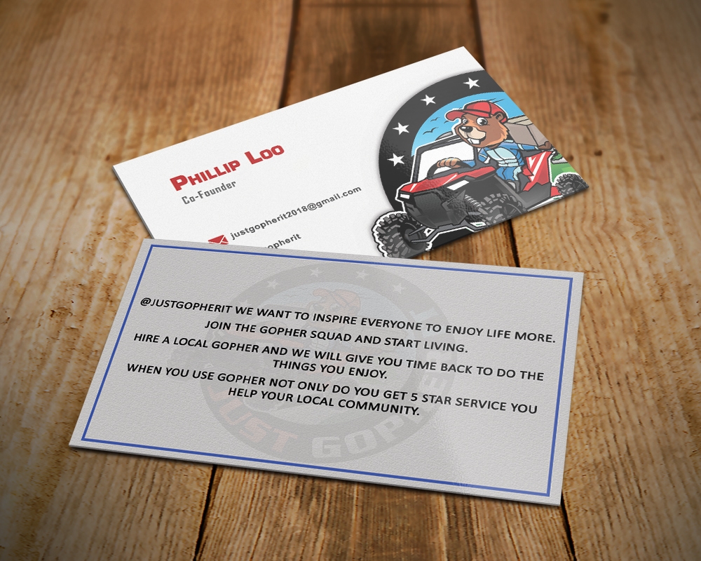 Just Gopher It / Gopher it All / Gopher logo design by MastersDesigns