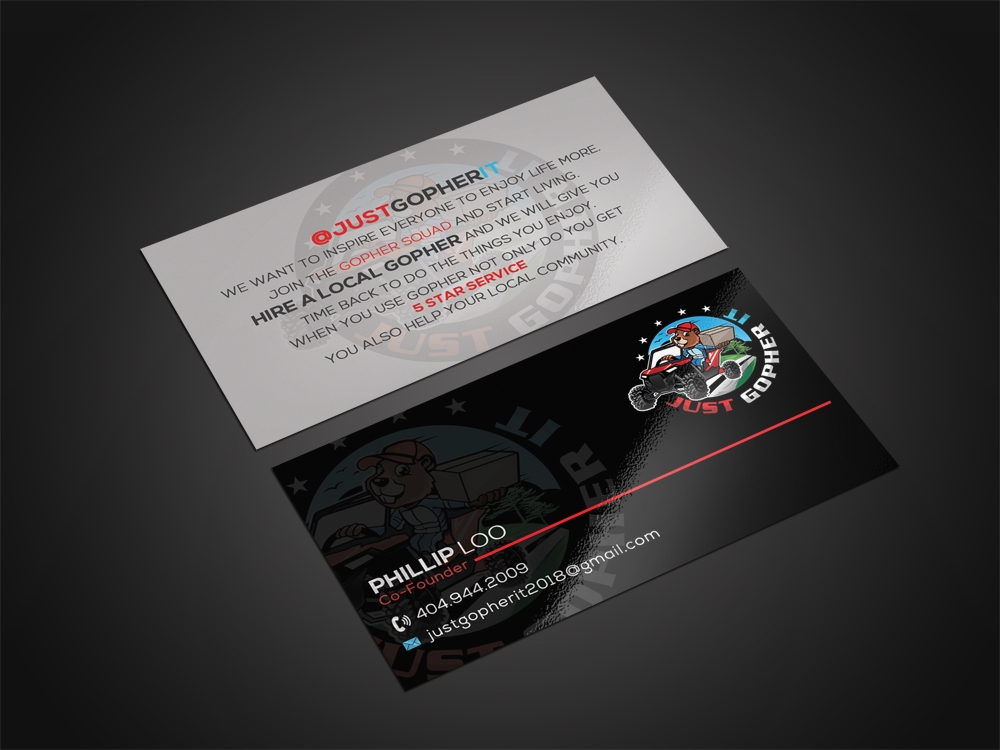 Just Gopher It / Gopher it All / Gopher logo design by aamir