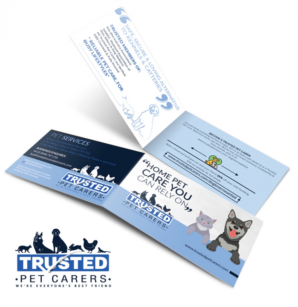 Trusted Pet Carers logo design by DreamLogoDesign