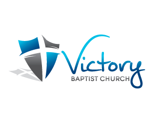 Victory Baptist Church logo design by bluespix